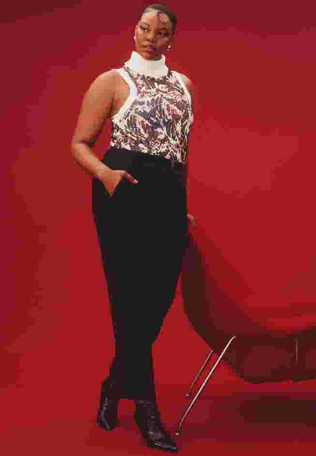 Ankle Pant With Belt image number 0