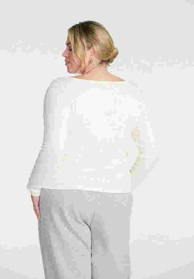 Soft Brushed Henley Long Sleeve image number 1