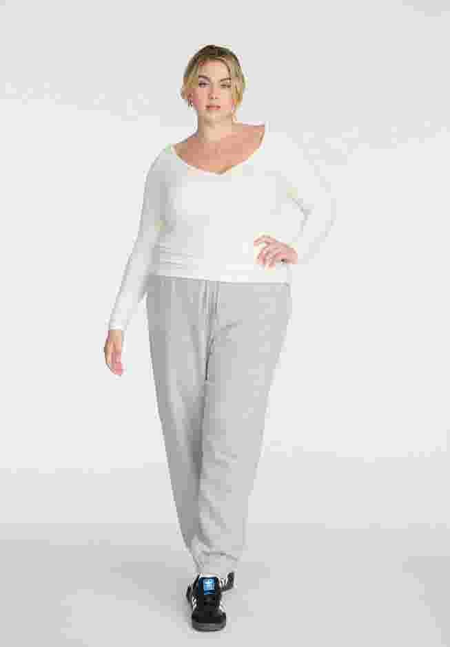 Soft Brushed Henley Long Sleeve image number 3