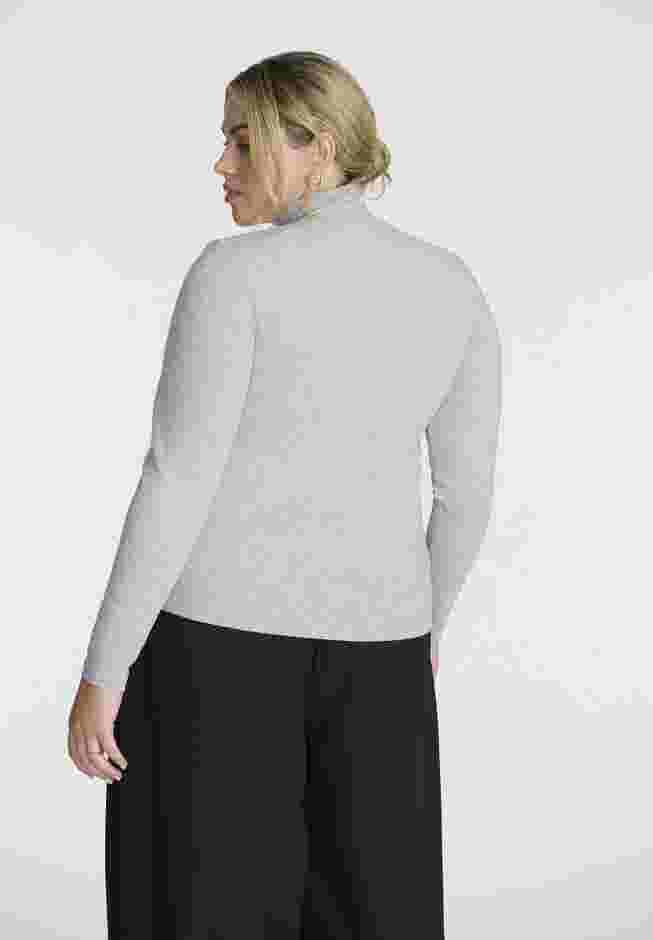 Soft Brushed Mock Neck Long Sleeve image number 1