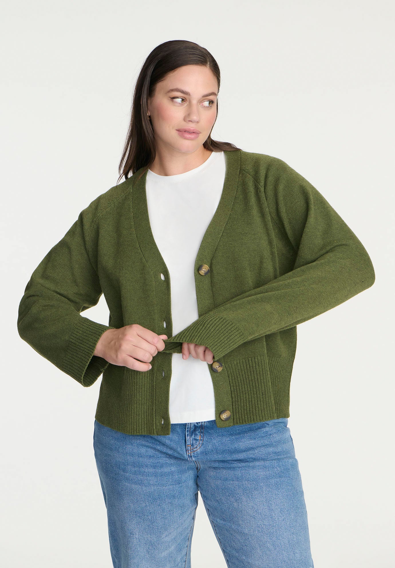 Button Up Cardigan Sweater image number 0
