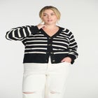 Button Up Cardigan Sweater image number null