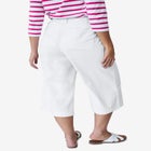 Lightweight Wide-Leg Crop Mid-Rise Jeans image number null