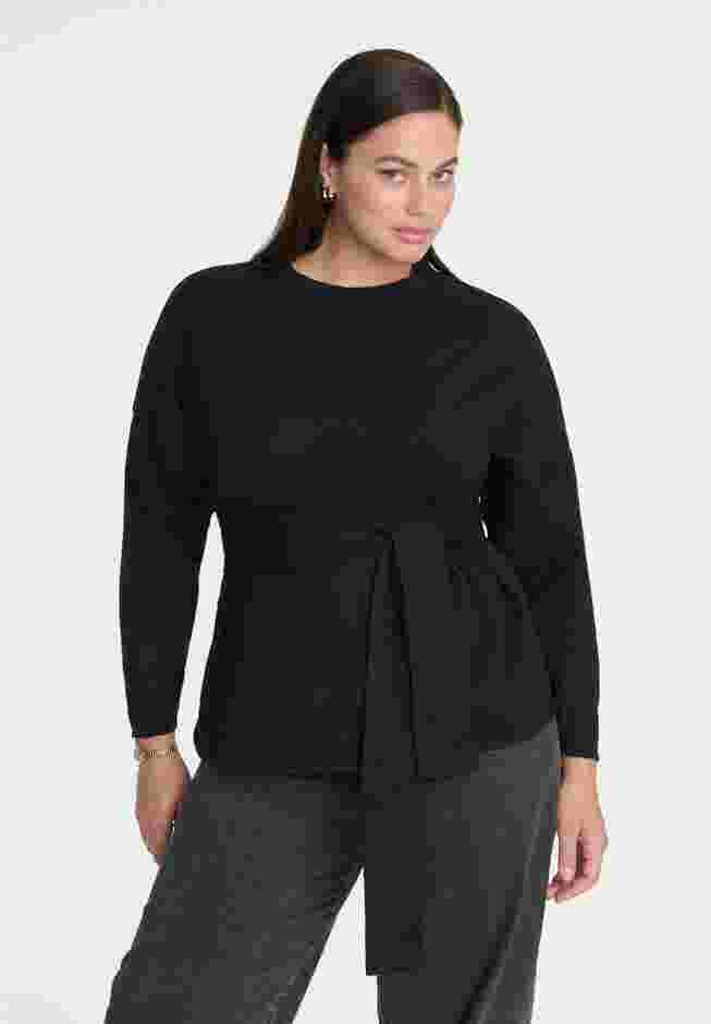 Tie Waist Sweater image number 0