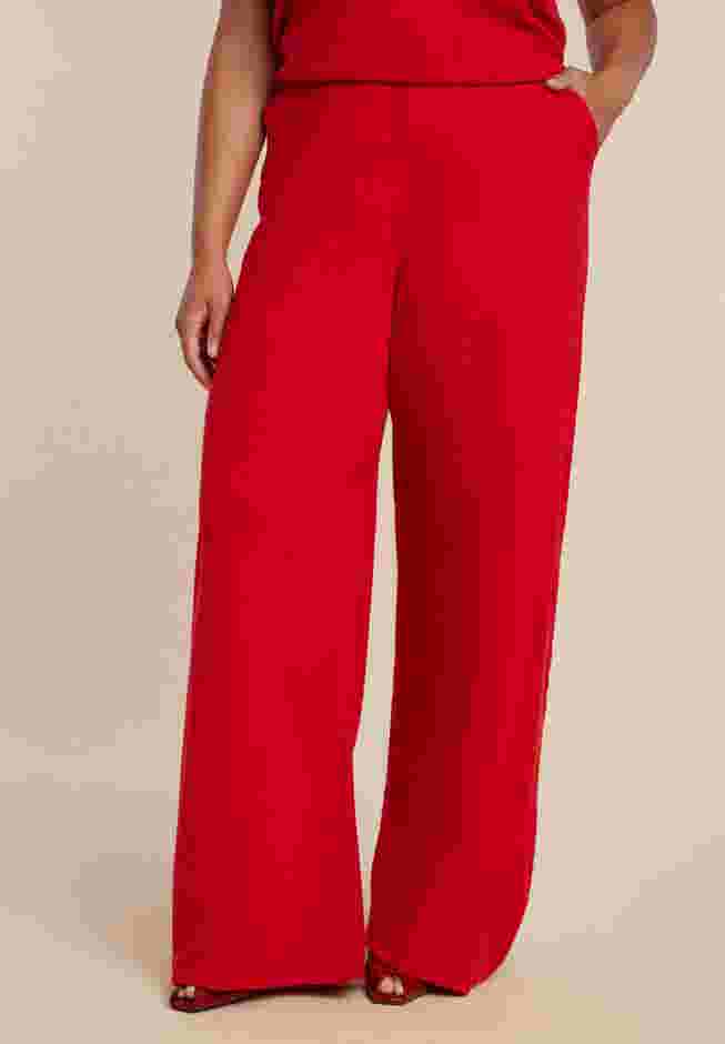 Knit Wide Leg Sweater Pant image number 0