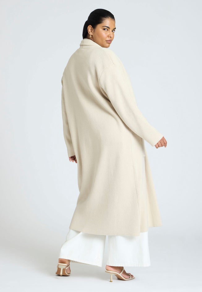 Knit Coatigan image number 1