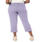 Classic Cotton Denim Capri image number null