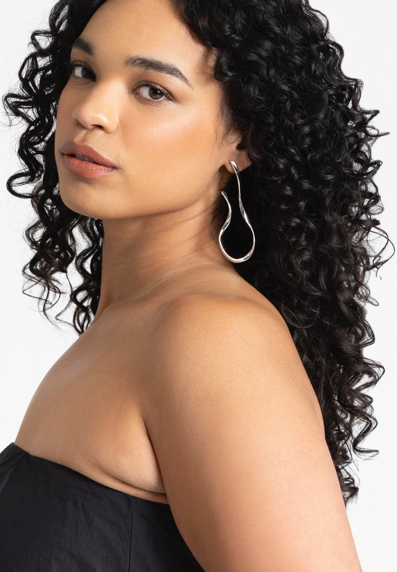 Asym U Shape Earring image number 0