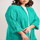 Pointelle Sweater Cardigan image number null