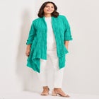 Pointelle Sweater Cardigan image number null