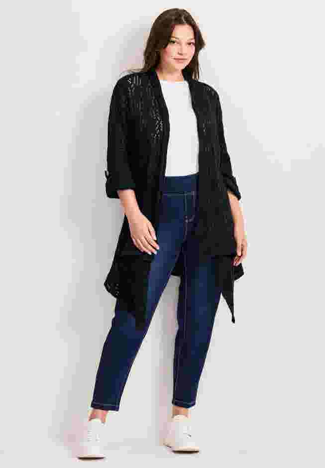 Pointelle Sweater Cardigan image number 0