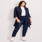 Pointelle Sweater Cardigan image number null