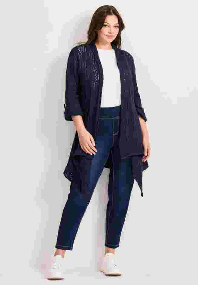 Pointelle Sweater Cardigan image number 0