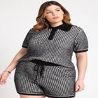 Knitted Easy Polo image number null