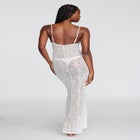 The Long Slip Dress - Botanical Lace image number null