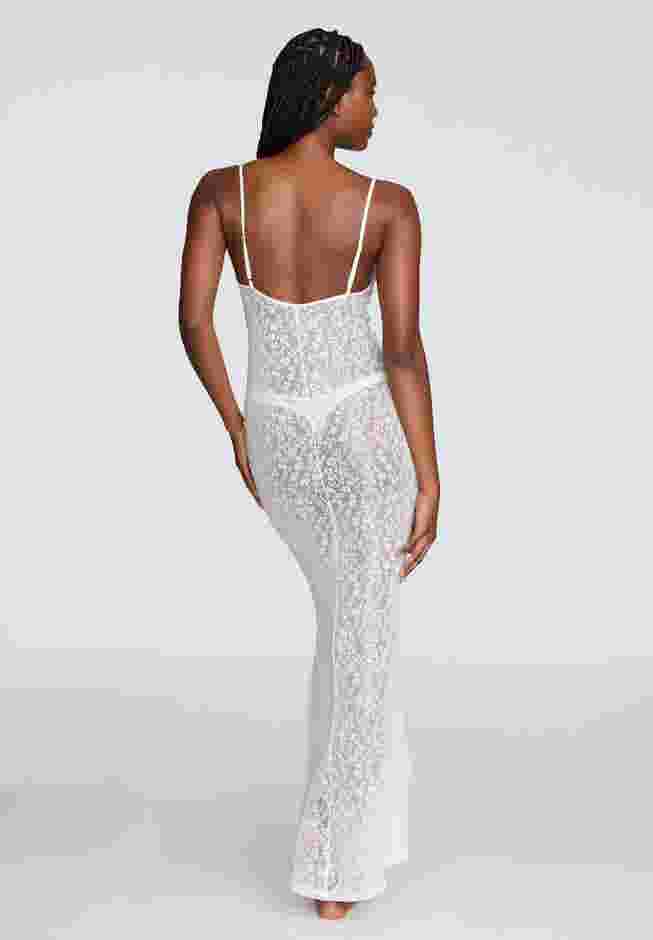 The Long Slip Dress - Botanical Lace image number 3