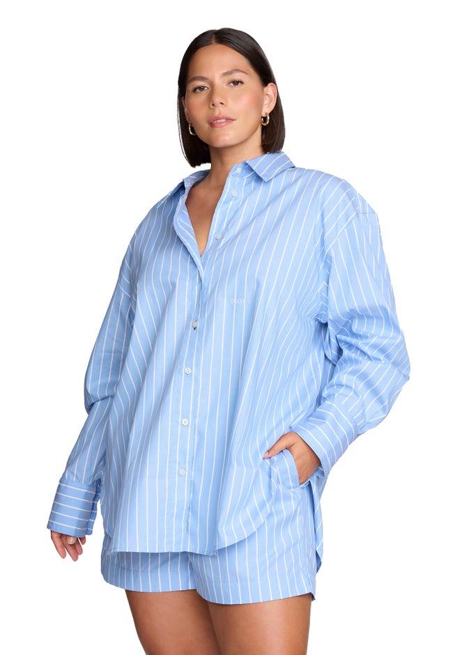 The Oversized Shirt- Cotton image number 1
