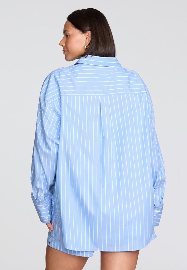 The Oversized Shirt- Cotton image number 3