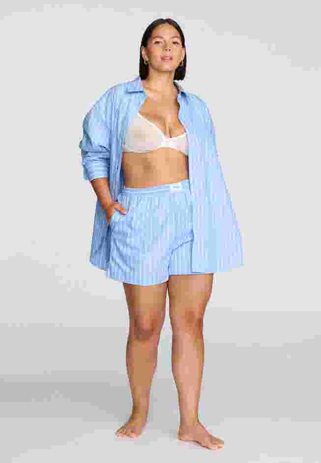 The Oversized Shirt- Cotton image number 4