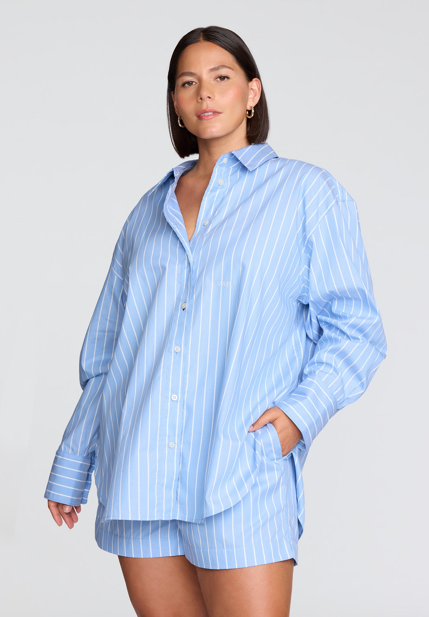 The Oversized Shirt- Cotton image number 0