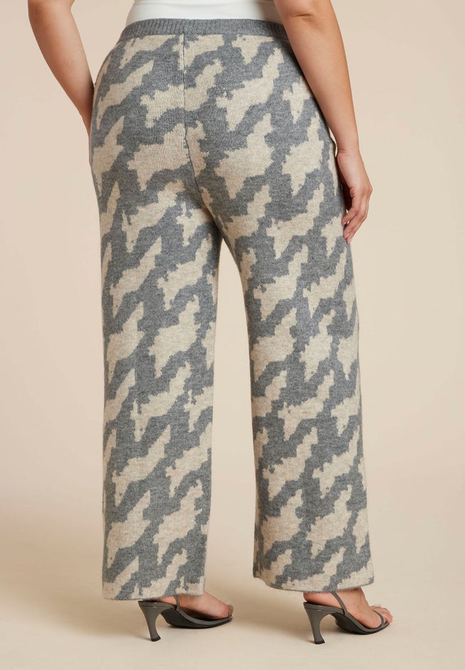 Intarsia Sweater Pant image number 1