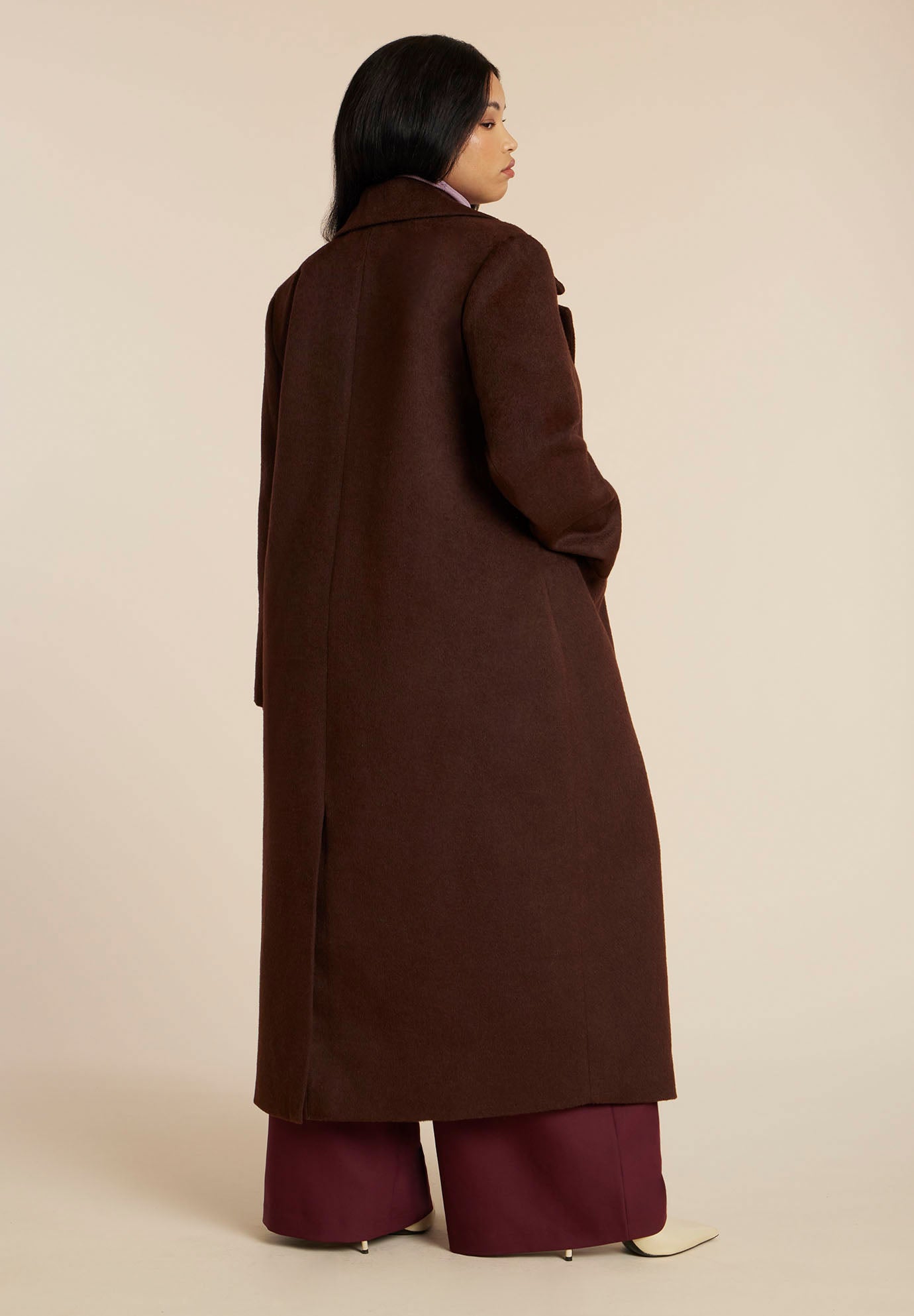 Textured Long Coat image number 1