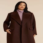 Textured Long Coat image number null