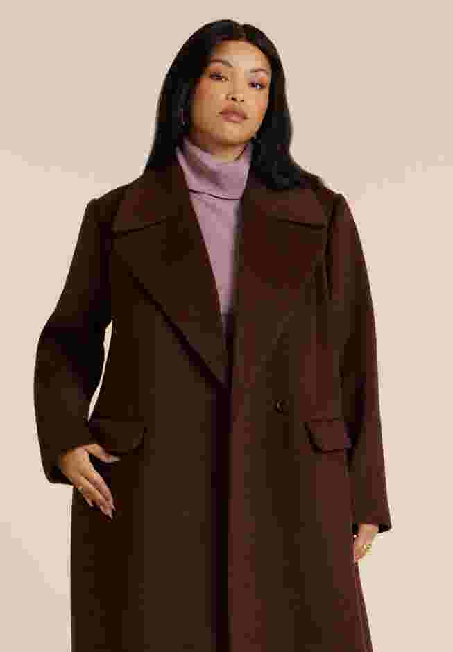 Textured Long Coat image number 2