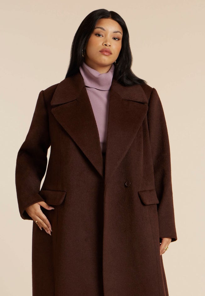 Textured Long Coat image number 2