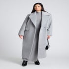 Textured Long Coat image number null