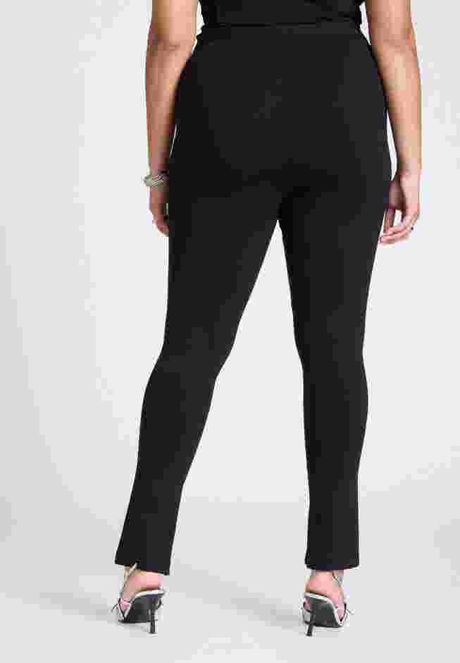 Legging With Zipper Slit Hem image number 2
