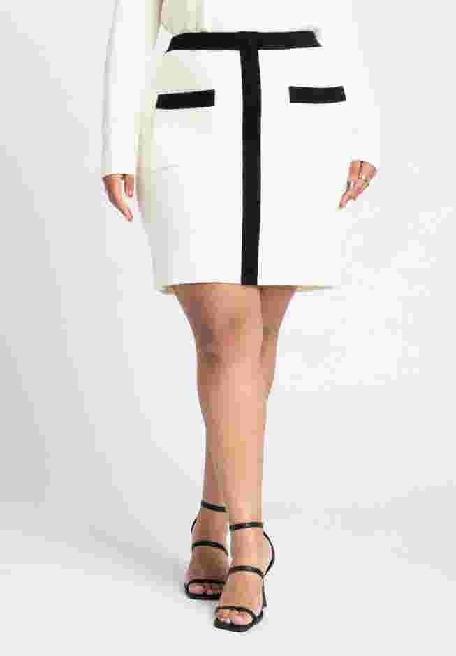 Pull On Sweater Mini Skirt image number 1