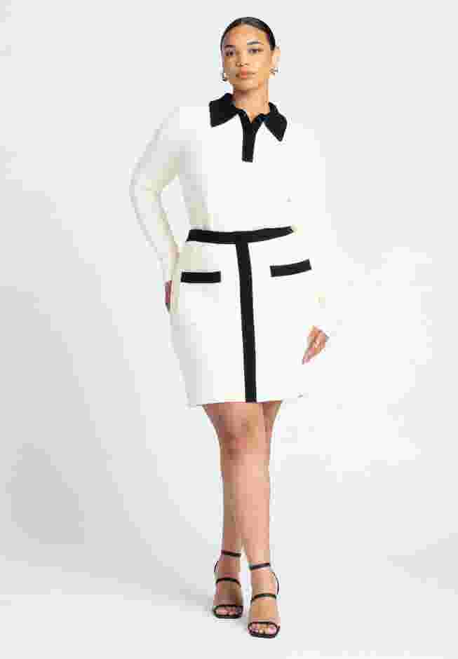 Pull On Sweater Mini Skirt image number 0