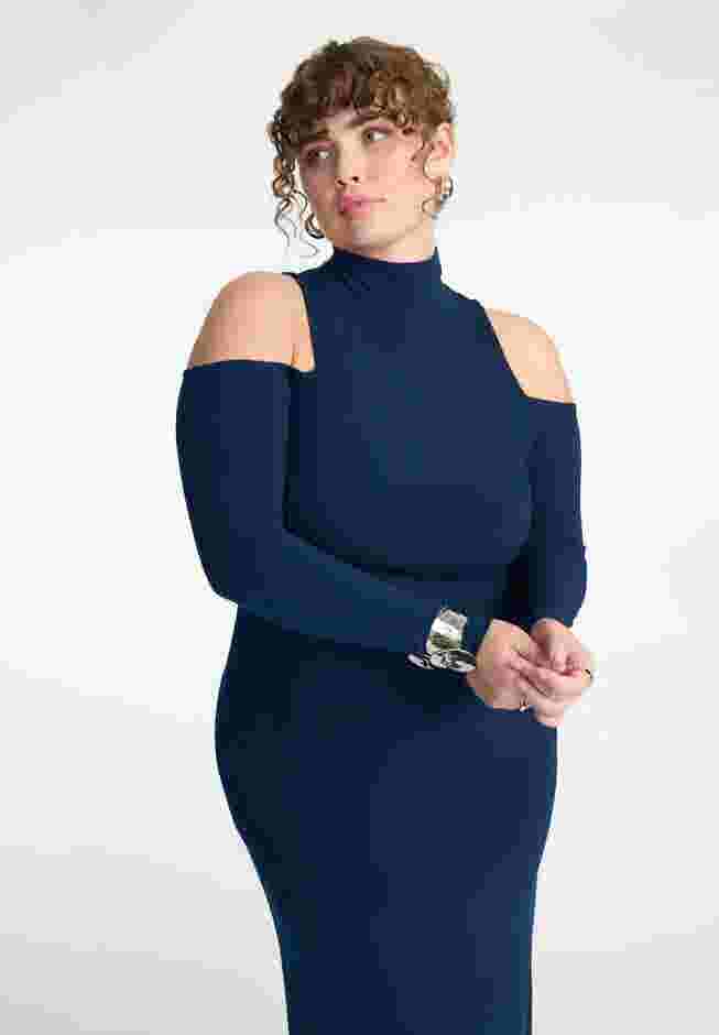 Dress W Shoulder Cutout image number 2