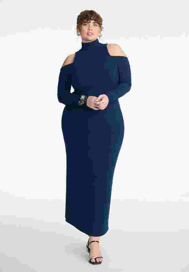 Dress W Shoulder Cutout image number 0