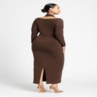 Maxi Dress With Halter Layer image number null