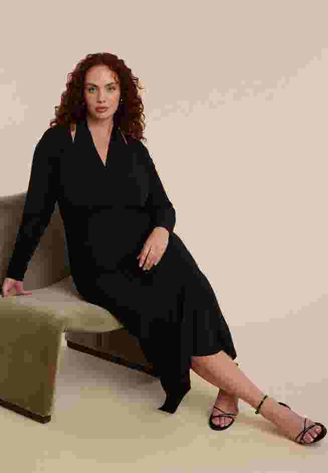 Maxi Dress With Halter Layer image number 0
