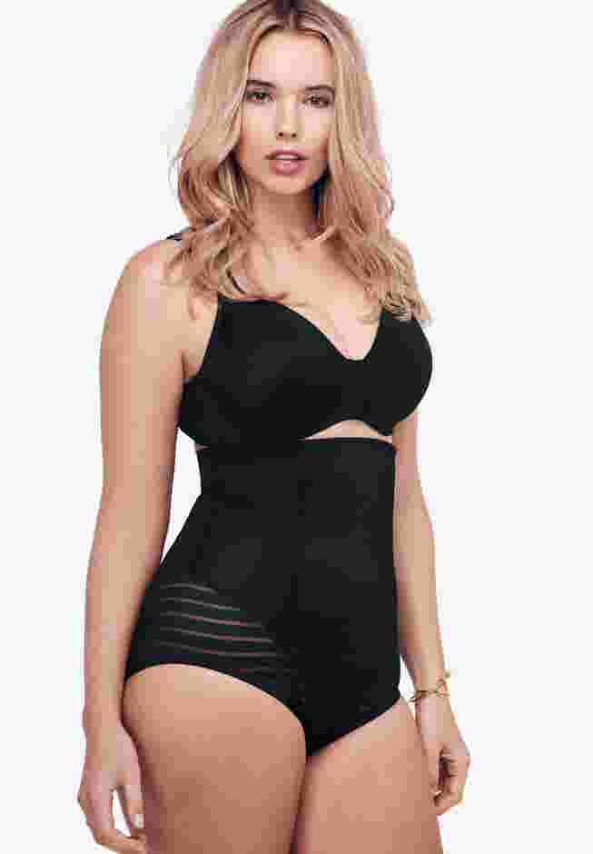 Shadow Stripe Shaper High-Waist Brief image number 2