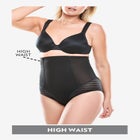 Shadow Stripe Shaper High-Waist Brief image number null