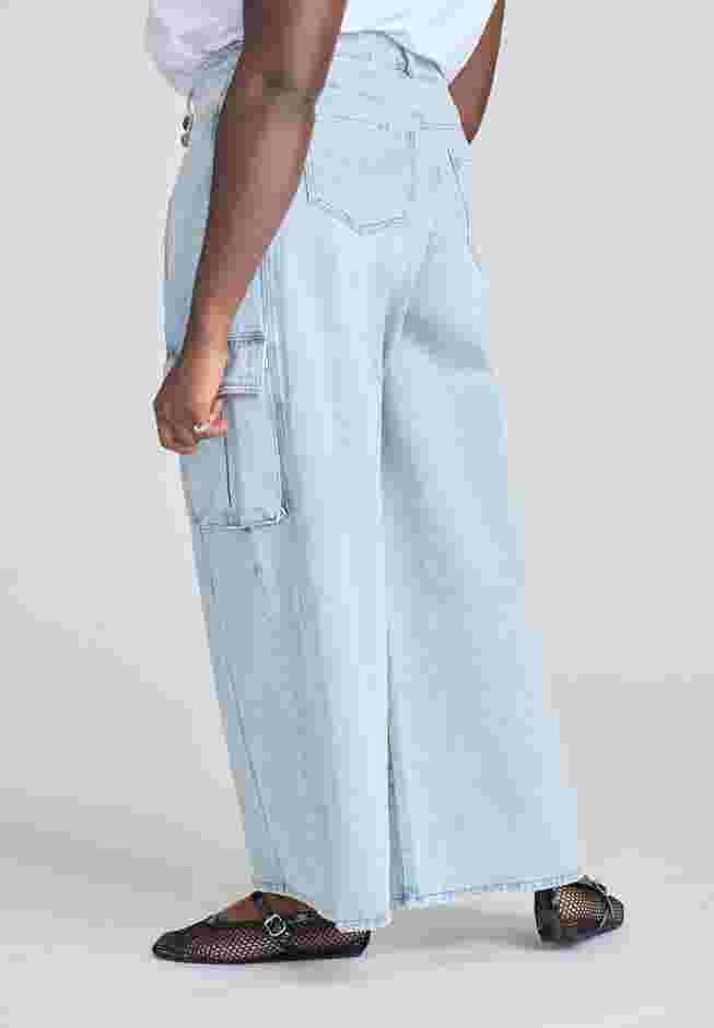 Wide Leg Cargo Jean image number 1