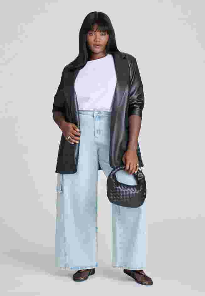 Wide Leg Cargo Jean image number 2