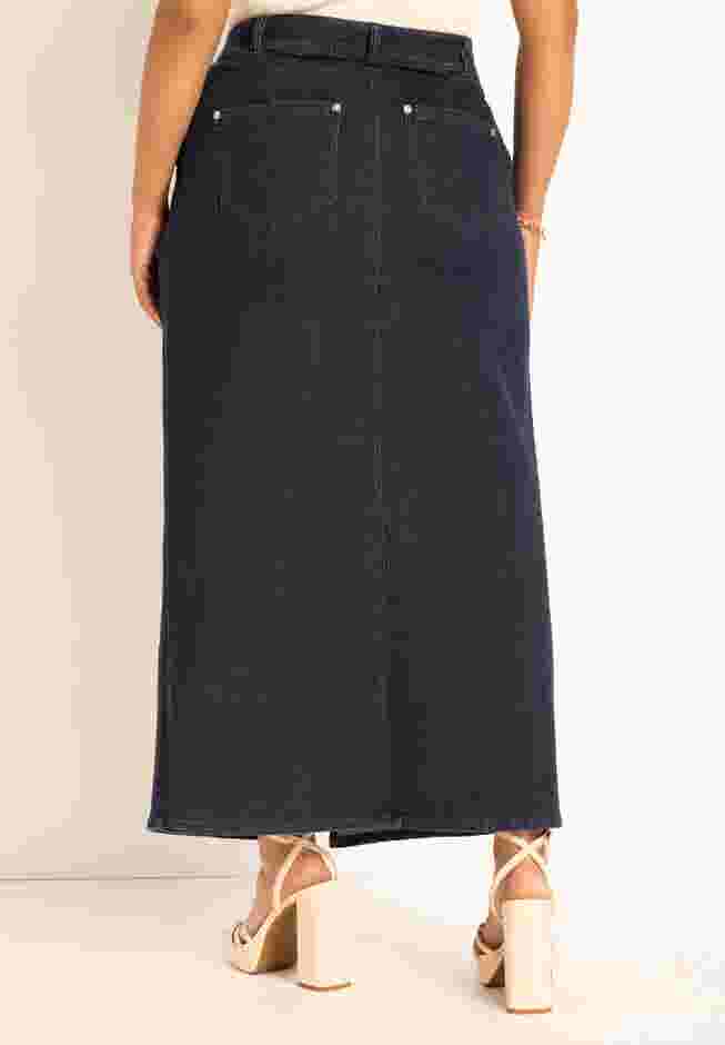 Denim Maxi Skirt image number 2