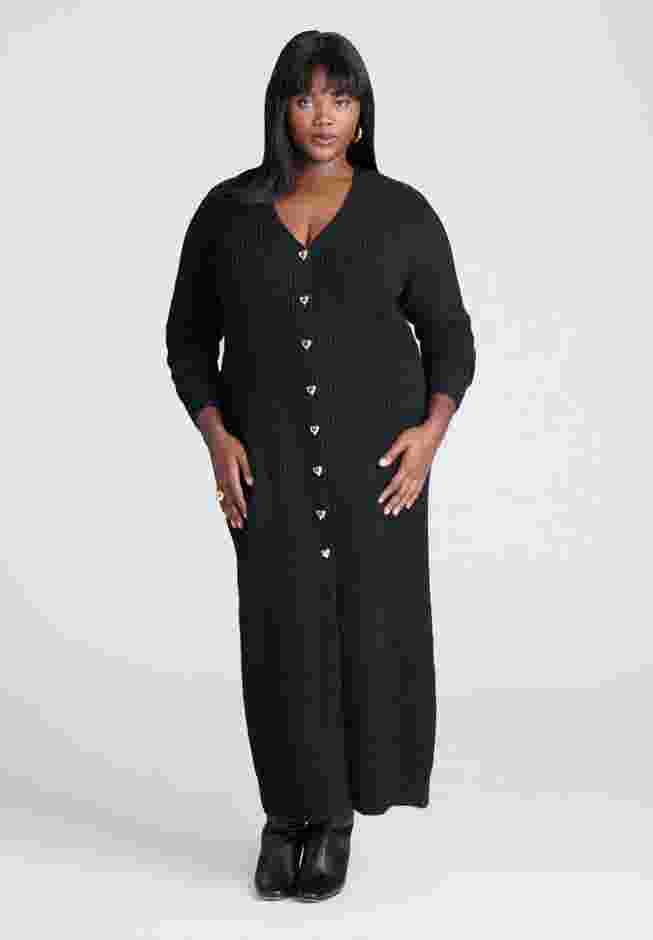 Heart Button Sweater Dress image number 0