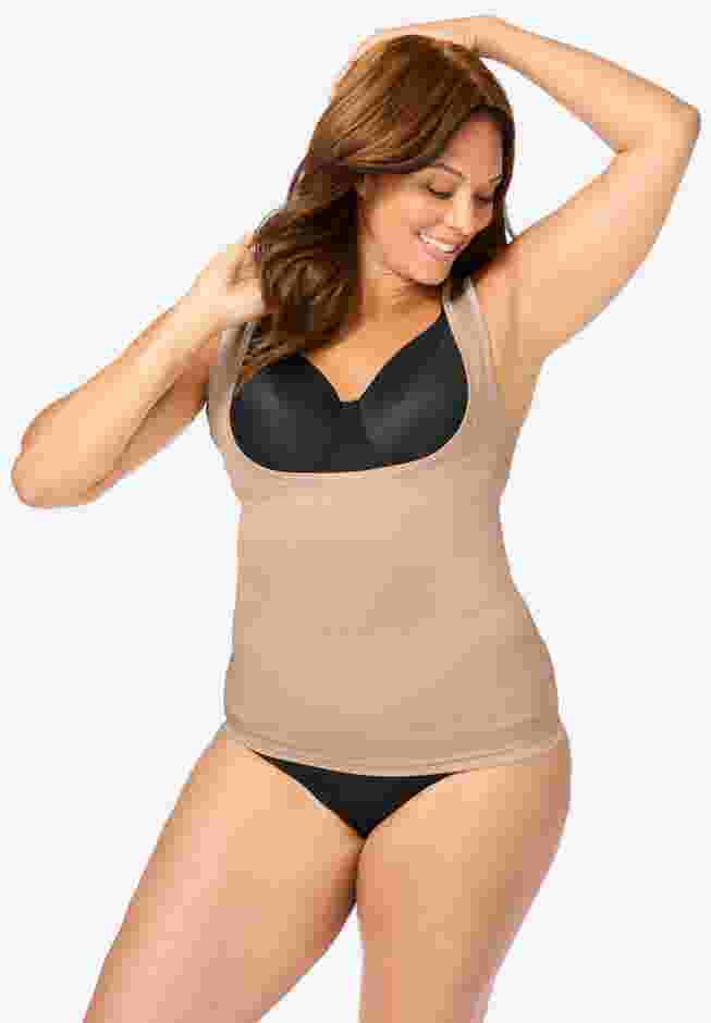 Power Shaper Firm Control Wear-Your-Own-Bra Shaper Tank image number 0