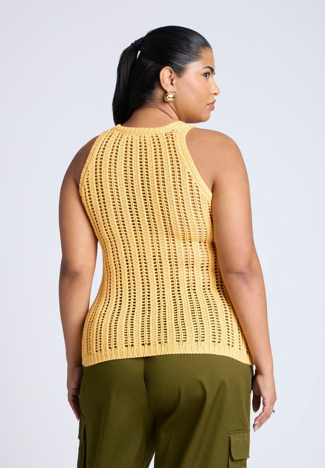 Crochet Knitted Tank image number 1