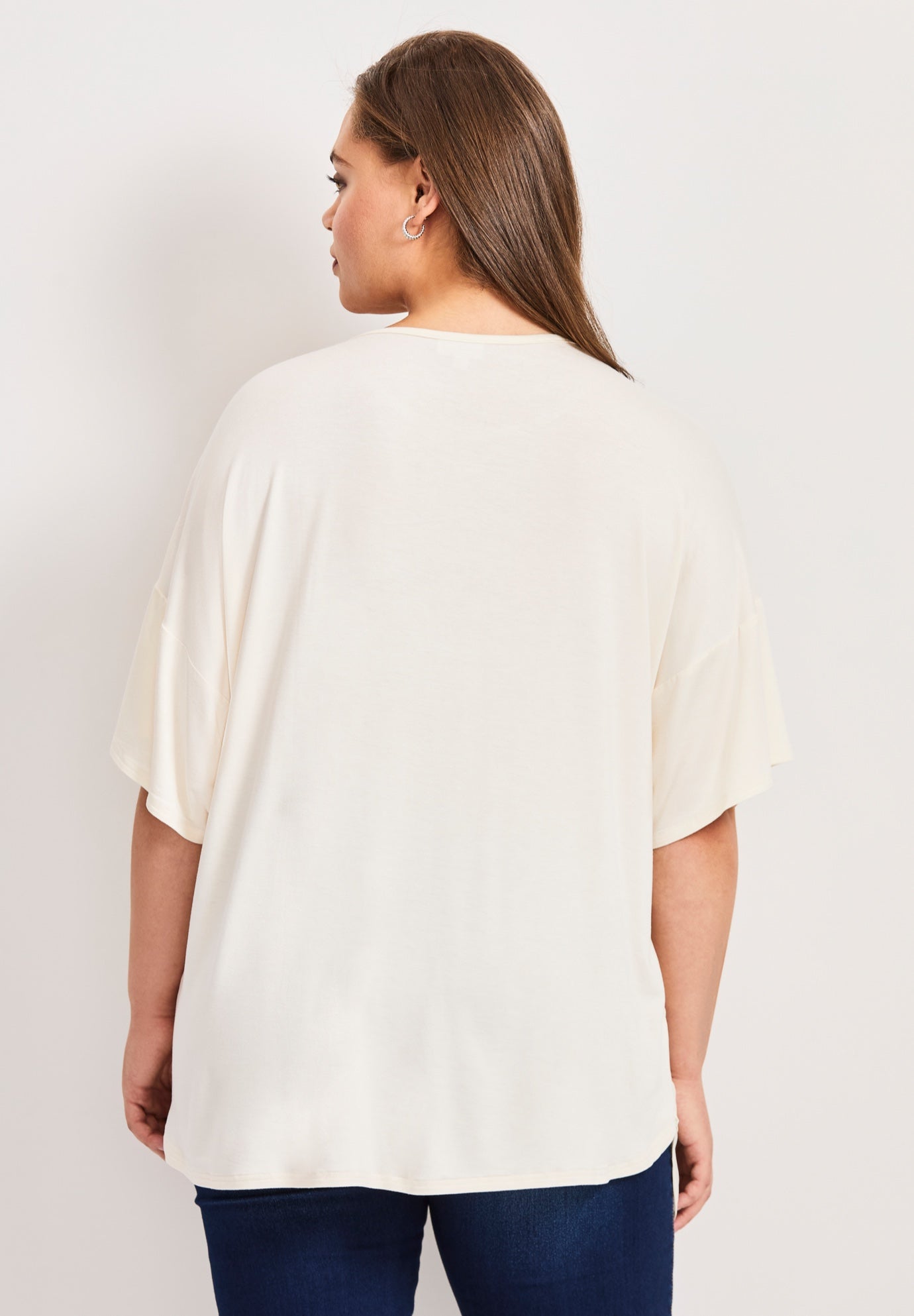 Mixed Media Floral Print Top image number 1