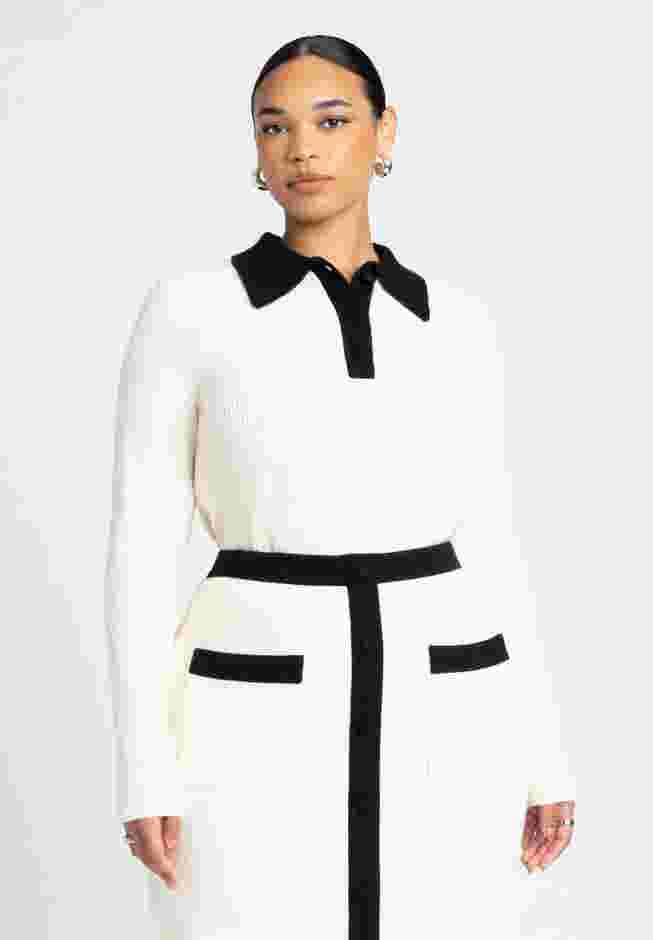 Henley Collared Sweater image number 0