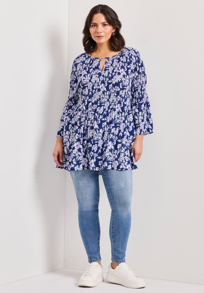 Keyhole Bell Sleeve Tunic image number 3