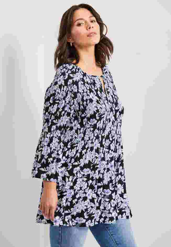 Keyhole Bell Sleeve Tunic image number 2