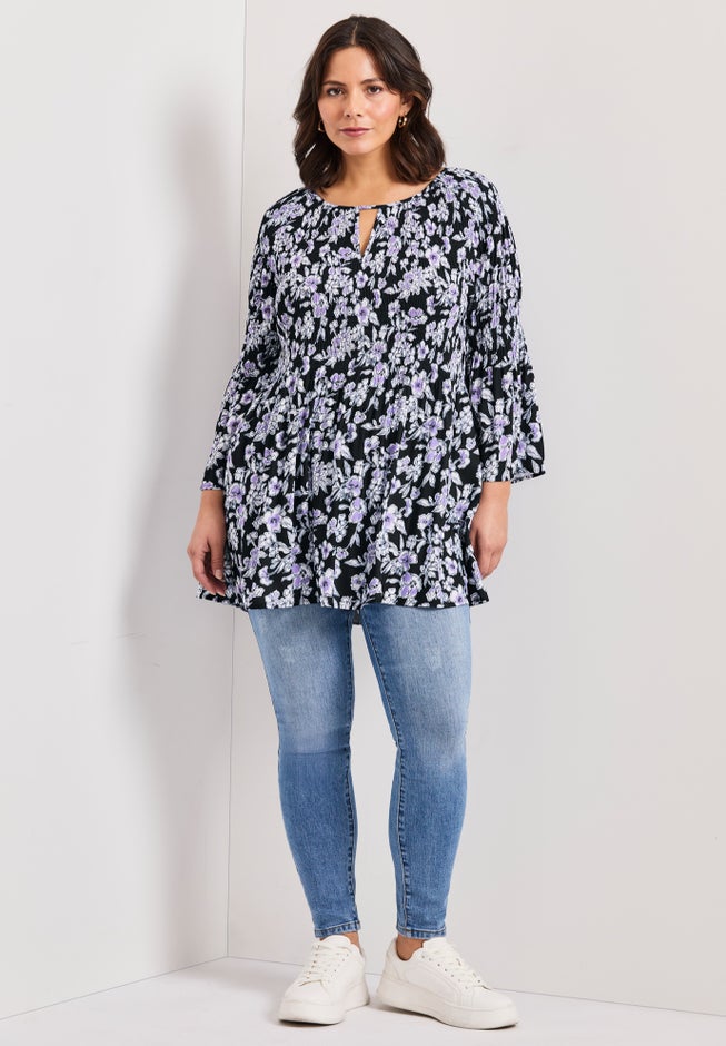 Keyhole Bell Sleeve Tunic image number 3